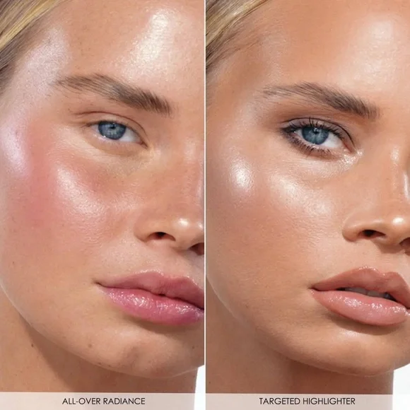 NATASHA DENONA I•IY•GEN SkinCare Infused Glow Beautifier Face Powder 02 Medium - Picture 4 of 6